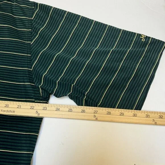 Masters Collection Polo Shirt Mens Large Augusta Golf Shirt Green National Logo - Picture 9 of 12